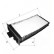Filter, interior air LA 127 Mahle