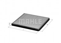 Filter, interior air LA 143 Mahle