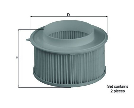 Filter, interior air LA 15/S Mahle