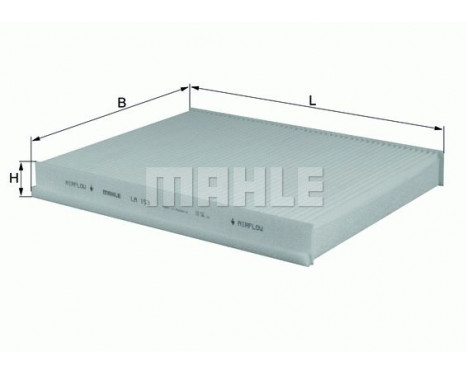 Filter, interior air LA 153 Mahle