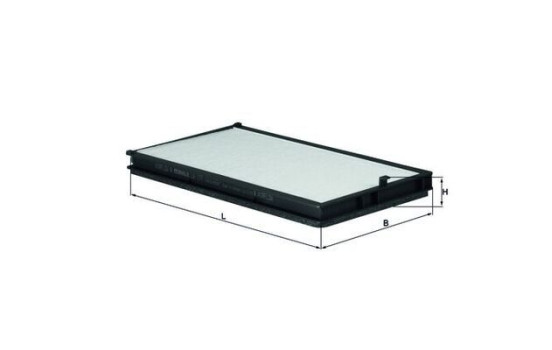 Filter, interior air LA 177 Mahle, Image 2