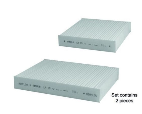 Filter, interior air LA 191/S Mahle, Image 3