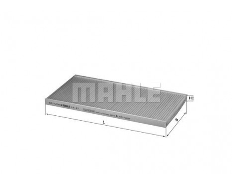 Filter, interior air LA 21 Mahle