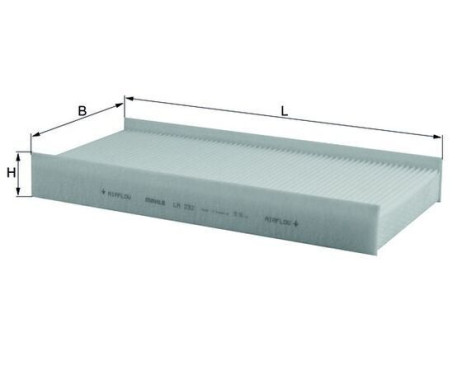 Filter, interior air LA 232 Mahle