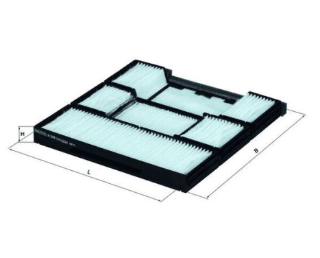 Filter, interior air LA 269 Mahle, Image 2