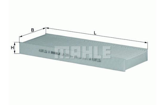 Filter, interior air LA 289 Mahle