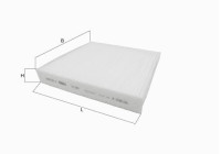 Filter, interior air LA 293 Mahle