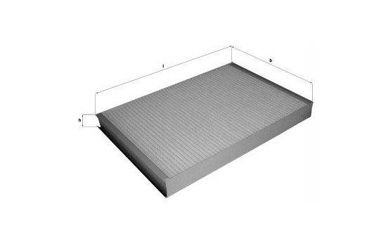 Filter, interior air LA 307 Mahle