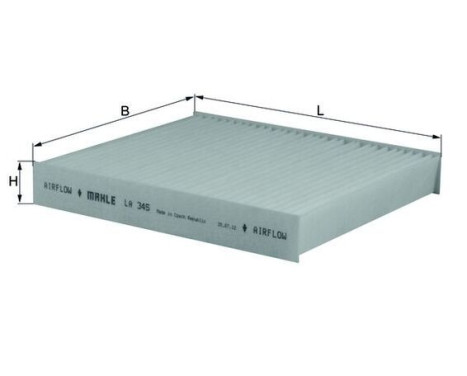 Filter, interior air LA 345 Mahle