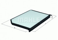 Filter, interior air LA 379 Mahle