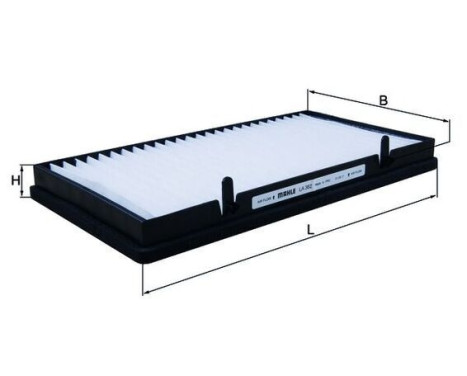 Filter, interior air LA 382 Mahle, Image 2