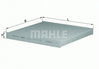 Filter, interior air LA 411 Mahle