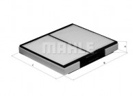 Filter, interior air LA 440 Mahle