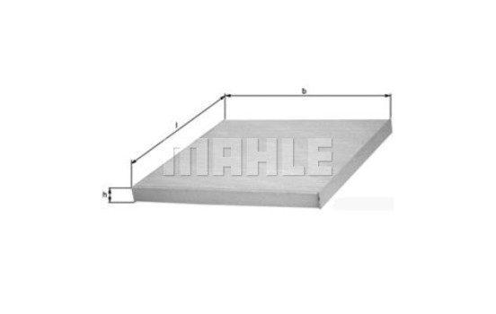 Filter, interior air LA 441 Mahle