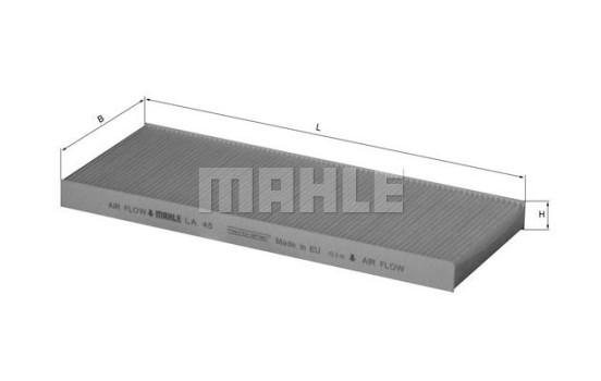 Filter, interior air LA 45 Mahle