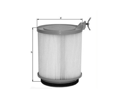 Filter, interior air LA 48 Mahle