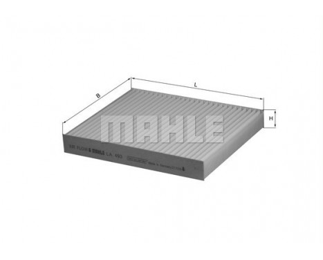 Filter, interior air LA 493 Mahle