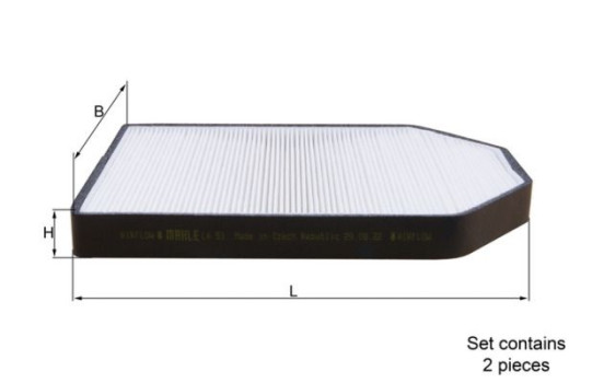 Filter, interior air LA 51/S Mahle, Image 2
