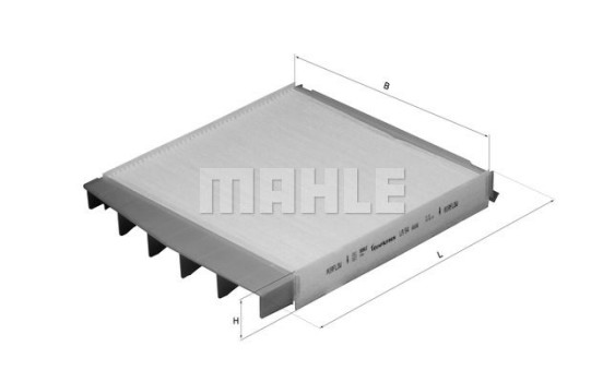 Filter, interior air LA 54 Mahle