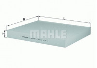 Filter, interior air LA 569 Mahle