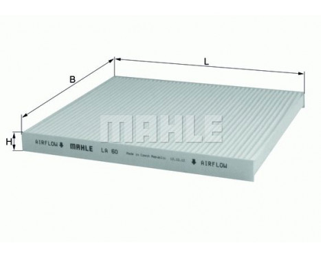 Filter, interior air LA 60 Mahle