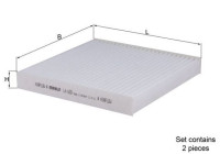 Filter, interior air LA 630/S Mahle
