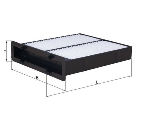 Filter, interior air LA 682 Mahle