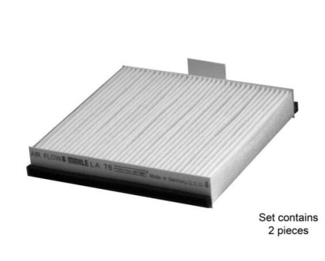 Filter, interior air LA 76/S Mahle, Image 3