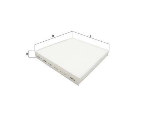 Filter, interior air LA 833 Mahle