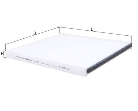 Filter, interior air LA 851 Mahle