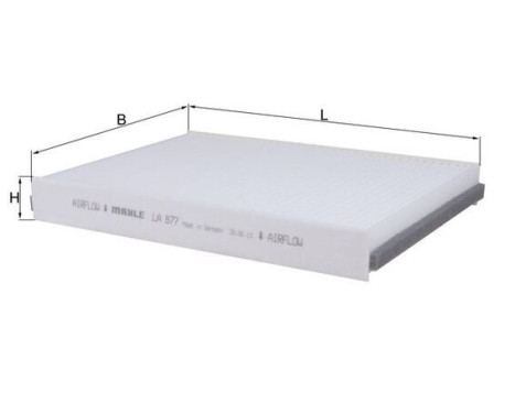 Filter, interior air LA 877 Mahle
