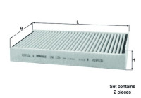 Filter, interior air LAK 1156/S Mahle