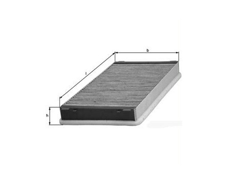 Filter, interior air LAK 124 Mahle