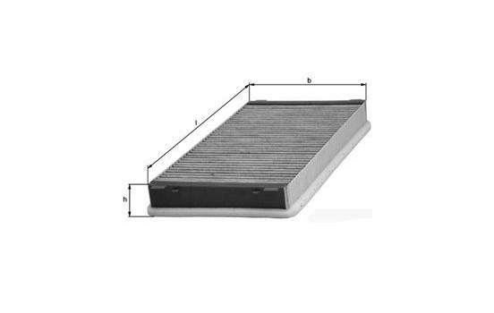 Filter, interior air LAK 124 Mahle