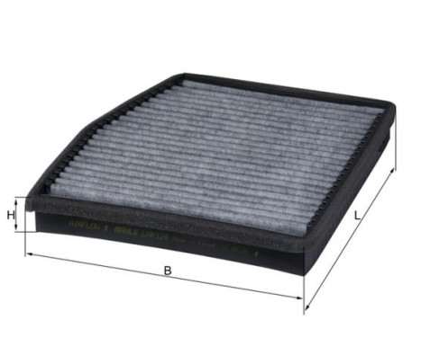 Filter, interior air LAK 124 Mahle, Image 2