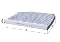 Filter, interior air LAK 1288 Mahle