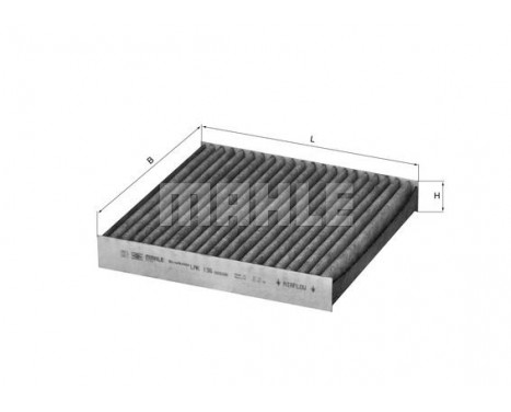 Filter, interior air LAK 136 Mahle