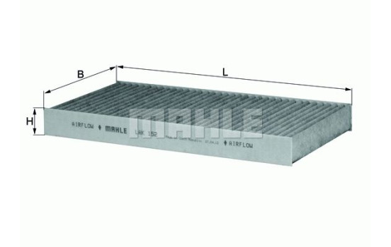 Filter, interior air LAK 152 Mahle