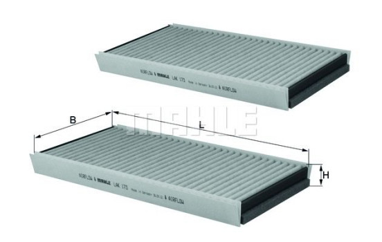 Filter, interior air LAK 173/S Mahle