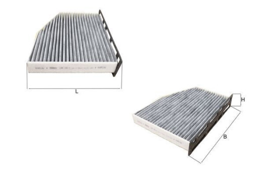 Filter, interior air LAK 181/1 Mahle