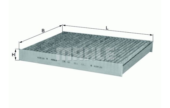 Filter, interior air LAK 182 Mahle