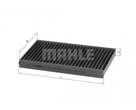 Filter, interior air LAK 197 Mahle