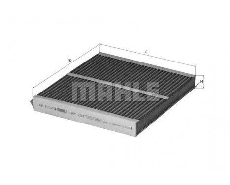 Filter, interior air LAK 234 Mahle