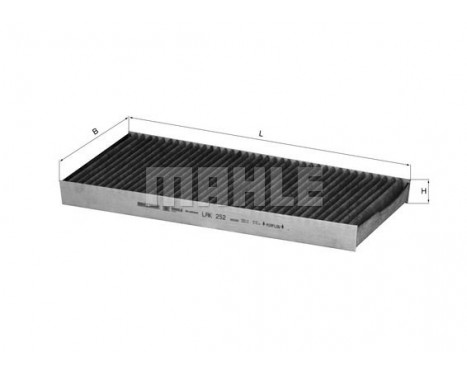 Filter, interior air LAK 252 Mahle