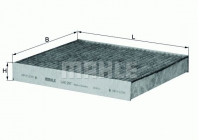 Filter, interior air LAK 297 Mahle