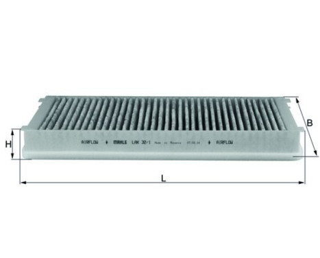 Filter, interior air LAK 32/1 Mahle