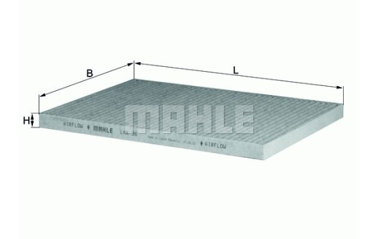 Filter, interior air LAK 36 Mahle