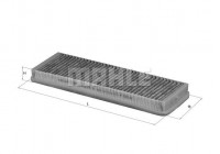 Filter, interior air LAK 38 Mahle