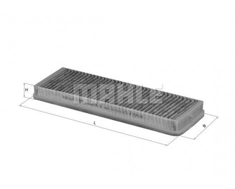 Filter, interior air LAK 38 Mahle, Image 2