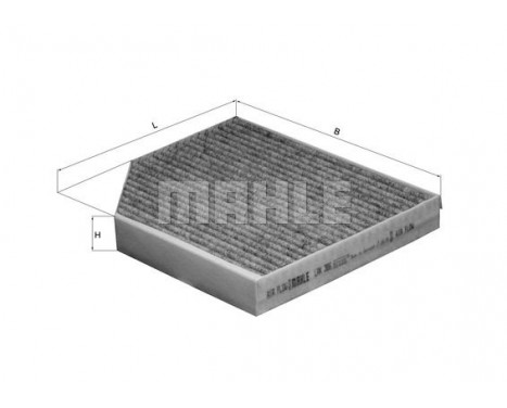 Filter, interior air LAK 386 Mahle